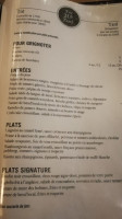 Auguste menu
