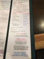 Grand Pub and Grill menu
