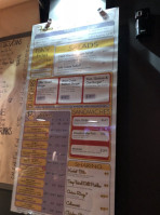 The Spud Shack menu