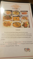 Family Thai menu