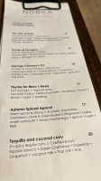 Norca Restaurant Bar menu