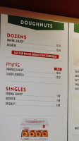 Krispy Kreme Café menu