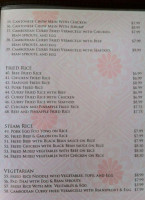 Thai Bochi menu