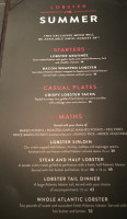 The Keg Steakhouse menu