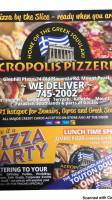 Acropolis Pizza menu