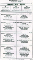 New Lakeview Seafood Restaurant menu