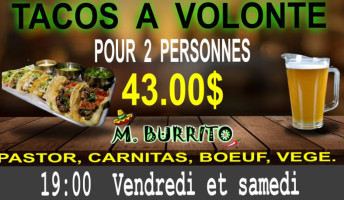 M. Burrito food