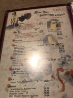 Akari Japanese menu