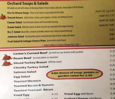 Orchard Family (all Day Breakfast) menu