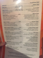 Orange Café menu
