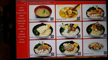 Ikki Sushi menu