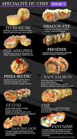 Sushi Izumi food