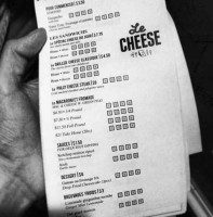 Le Cheese (Food Truck) menu