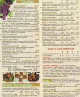 Thyme Ristorante menu