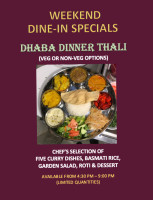 Dhaba Express food