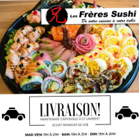 Les Frères Sushi food