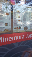 Minemura Sushi menu
