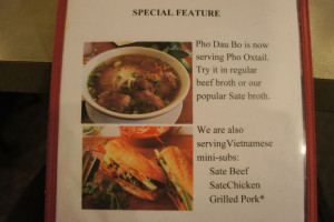 Pho Dau Bo food