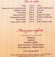 La Station Deli & Bar menu