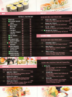 Cherry Blossom Sushi menu