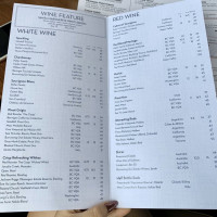 The Boathouse menu