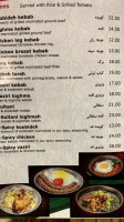 Khansalar menu