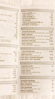 Peachland Sushi menu