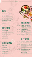 Ginkgo Café menu