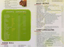 Sushi 99 menu