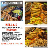 Bella's Inasal menu