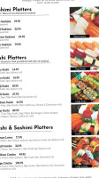 Oyaji Sushi à La Carte) menu