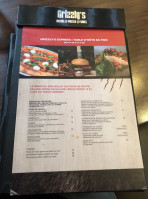 Restaurant Grizzly's Pasta Grill menu