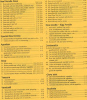 Stanley Restaurant menu