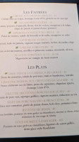 Maison Boire menu