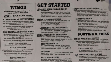 St. Louis Bar & Grill menu