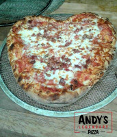 Andy's Legendary Pizza food