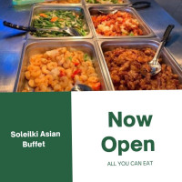 Soleilki Asian Buffet food