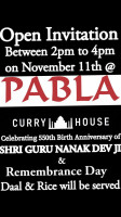 Pabla Curry House food