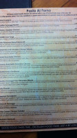 Piccolo's Pizza And Pasta House menu