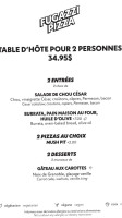 Le Petit Sao Psc Pointe Saint Charles menu