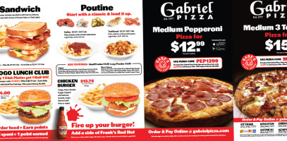 Gabriel Pizza food