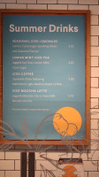 Matchstick Fraser Street menu