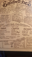 The Yellow Deli menu