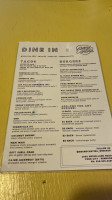 The Grand Cantina menu