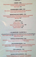 Ironstone Grill At The Marshes Golf Club menu