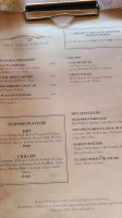 The Whalesbone Elgin Street menu