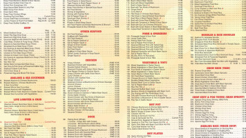 Regency Palace Restaurant menu