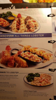 Red Lobster menu