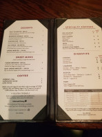 The Keg Steakhouse + Bar Mansion menu