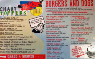 Zaks Diner menu